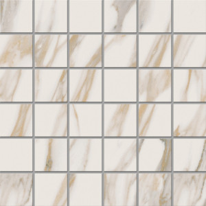 Плитка Эстима мозаика Mosaic/RM01_NS/30x30x10/5x5/ неполированный белый