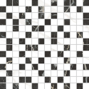 Мозаика Vitra K945625 LPR Marmori Сан Лорен Черный Микс 29,4х29,4 (3х3)