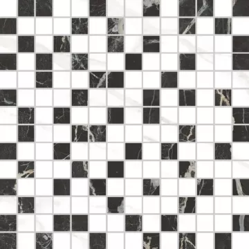 Мозаика Vitra K945625 LPR Marmori Сан Лорен Черный Микс 29,4х29,4 (3х3)