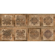Absolut Keramika Плитка керамическая 45x45 Newcastle Decor Brown