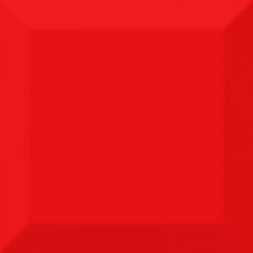 Absolut Keramika Плитка керамическая 10x10 Biselado Brillo Rojo
