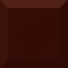 Absolut Keramika Плитка керамическая 10x10 Biselado Brillo Marron