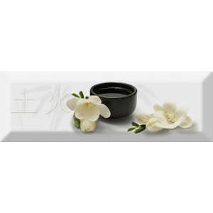 Absolut Keramika Плитка керамическая 30x10 Decor Japan Tea 04 C