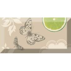 Плитка Absolut keramika декор 20x10 Decor Vintage 02 Monocolor Biselado глянцевая