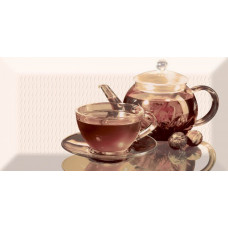 Плитка Absolut keramika декор 20x10 Decor Tea 01 B Monocolor Biselado глянцевая