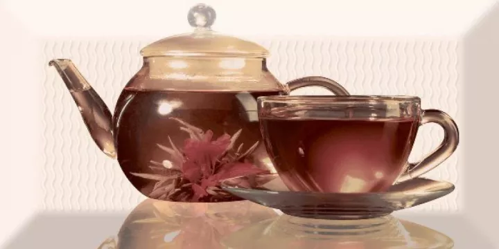 Плитка Absolut keramika декор 20x10 Decor Tea 01 C Monocolor Biselado глянцевая