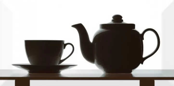 Плитка Absolut keramika декор 20x10 Decor Japan Tea 02 A Monocolor Biselado глянцевая
