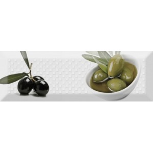 Керамическая плитка Absolut Keramika Dec. Olives 02