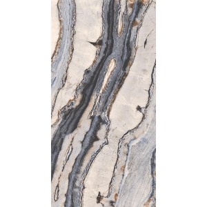 Керамогранит Bluezone Zocati Blue - B High Glossy полированная 120x60 9мм