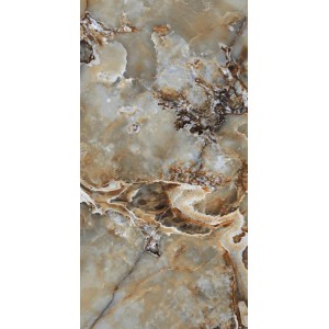 Керамогранит Bluezone Agyaro Verde High Glossy полированная 120x60 10мм