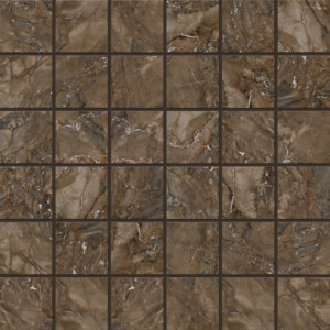 Плитка Эстима мозаика Mosaic/BR04_NS/30x30/5x5 неполированный коричневый