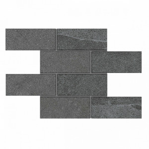 Плитка Эстима мозаика Mosaic/LN03_NS/TE03_NS/28,6x35/BricksBig неполированный серый