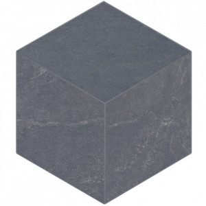 Плитка Эстима мозаика Mosaic/LN04_NS/TE04_NS/25x29/Cube неполированный черный