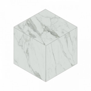 Плитка Эстима мозаика Mosaic/MN01_NS/25x29/Cube неполированный белый