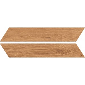 Керамогранит Bottega Flwd Cognac Chevron матовая 40x7