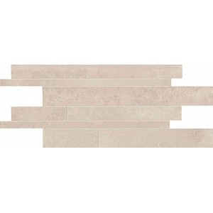 Керамогранит 60x30 Listelli Sfalsati Sand Nat Be-Square рельефная, структурированная бежевый камень 0.95мм Emil Ceramica