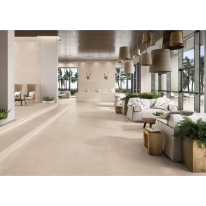 Керамогранит 80x80 Sand Nat Be-Square матовая, неполированная бежевый бетон Emil Ceramica