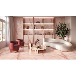 Керамогранит 120x60 Malva Lappato Tele Di Marmo Pure Onyx лаппатированная голубой оникс 9мм Emil Ceramica