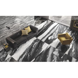 Керамогранит 240x120 Calacatta Renoir Base Lappato Tele Di Marmo глянцевая белый оникс 6.5мм Emil Ceramica