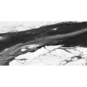 Керамогранит 278x120 Calacatta Renoir Lappato Tele Di Marmo глянцевая белый оникс 6.5мм Emil Ceramica