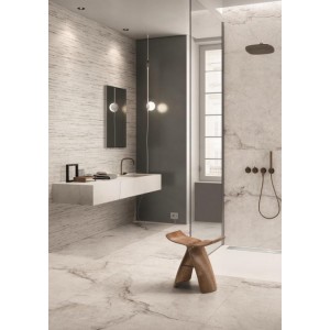 Керамогранит 120x60 Calacatta Gold Canova Naturale Tele Di Marmo Reloaded натуральная бежевый мрамор 10мм Emil Ceramica