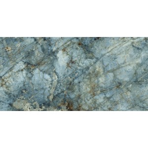 Керамогранит 280x120 Blu Ande Naturale Tele Di Marmo Revolution матовая серый камень 7мм Emil Ceramica