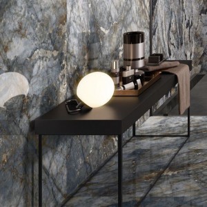 Керамогранит 120x60 Blu Ande Tele Di Marmo Revolution лаппатированная голубой мрамор 7мм Emil Ceramica