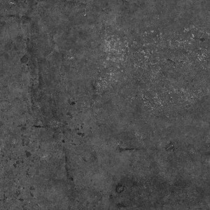 Керамогранит 60x60 Nuit Antique Ret Reverse матовая, противоскользящая, рельефная черный бетон 9мм Kronos