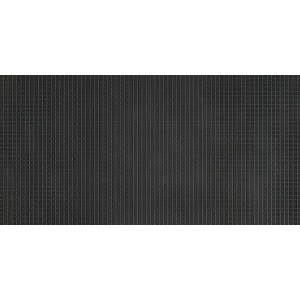 Керамогранит 120x60 Carre Noir Rett Metallique матовая черный мозаика 10мм Kronos