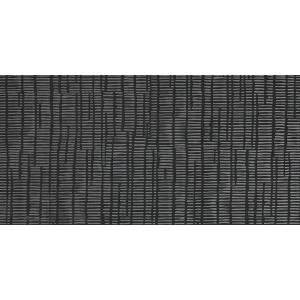 Керамогранит 120x60 Etnique Lame Rett Metallique матовая черный  10мм Kronos