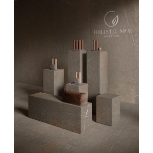 Керамогранит 120x60 Stone Milled Rt Piasentina матовая серый камень 9мм Kronos