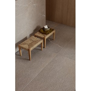 Керамогранит 180x80 Stone Flamed Rt Piasentina матовая бежевый камень 9мм Kronos