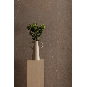 Керамогранит 280x120 Stone Velvet Lapp Piasentina лаппатированная бежевый камень 6мм Kronos