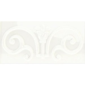 Керамический бордюр listello genova 20x10 Luc Latte матовая белый однотонный Ladiva Сeramiche