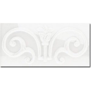 Керамический бордюр listello genova 20x10 Sat Latte матовая белый однотонный Ladiva Сeramiche