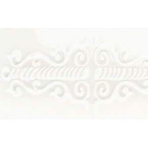 Керамический бордюр listello napoli 20x10 Sat Latte матовая белый однотонный Ladiva Сeramiche