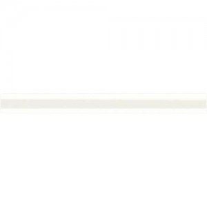 Керамический бордюр matita milano 20x2 Satinato Latte матовая белый однотонный Ladiva Сeramiche