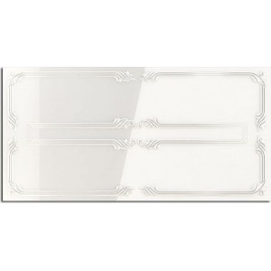 Плитка boiserie liscia 80x20 Satinato Latte матовая белый однотонный Ladiva Сeramiche