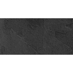 Керамогранит 90x45 Dark Flow Nat Rtt Slimtech Waterfall матовая черный мрамор 5.5мм Lea Ceramiche