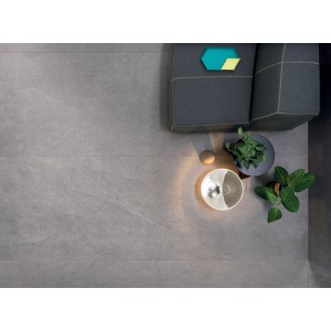 Керамогранит 300x100 Silver Flow Nat 5P Slimtech Waterfall матовая серебряный мрамор 5.5мм Lea Ceramiche