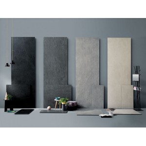 Керамогранит 300x100 Ivory Flow Nat 5P Slimtech Waterfall матовая бежевый мрамор 5.5мм Lea Ceramiche