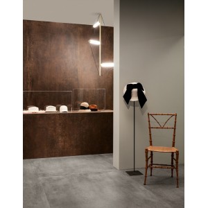 Керамогранит 260x120 Light Slimtech Concreto матовая серый камень 6мм Lea Ceramiche