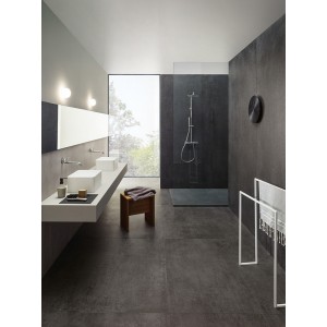 Керамогранит 260x120 Dark Slimtech Concreto матовая серый камень 6мм Lea Ceramiche
