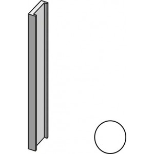 Вертикальный профиль 300x16 Profilo In Salice White Mistral матовая белый Mutina