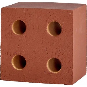 Керамогранит 13x13 Red Matt Bloc матовая красный  Mutina