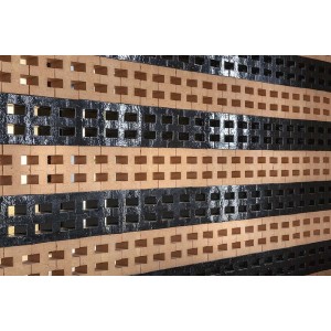 Кирпичный декор 22x10 Nero Brac глянцевая черный Mutina