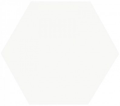 Керамогранит Cevica Good Vibes White Hex. Box 0,402 матовая 16x14