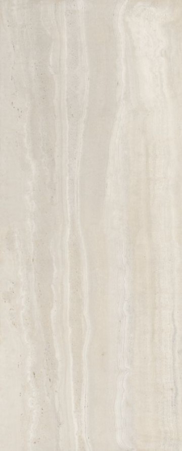 Плитка Laminam 300x120 I Naturali Travertino Classico Bocciardato 5 Lamf011483 с рельефом бежевый, серый камень 6мм