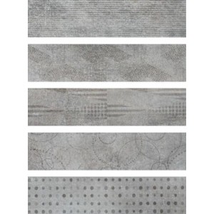 Керамогранит Cir Freeport Mix Grey матовая 35x9