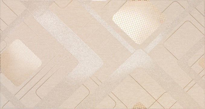 Плитка Fanal 60x33 декор Dec B crema Textile глянцевая глазурованная